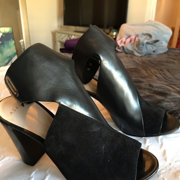 Leather strap heel - Picture 4 of 4